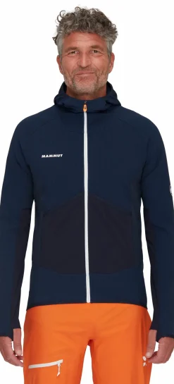 mmtsklep Polary I Bluzy-Bluza Eiger Speed ML Hybrid Hooded Jacket Men