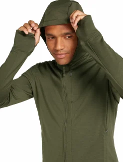 mmtsklep Polary I Bluzy-Bluza Icebreaker Merino 260 Quantum Long Sleeve Zip Hoodie Jacket Men