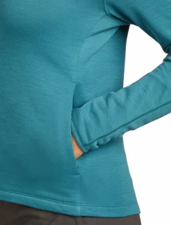 mmtsklep Polary I Bluzy-Bluza Icebreaker Merino 360 RealFleece Elemental Longsleeve Zip Hoodie Women