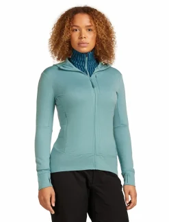 mmtsklep Polary I Bluzy-Bluza Icebreaker Merino 260 Quantum Longsleeve Zip Hoodie Women
