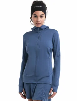 mmtsklep Polary I Bluzy-Bluza Icebreaker Merino 260 Quantum Longsleeve Zip Hoodie Women