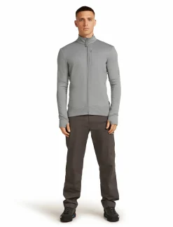 mmtsklep Polary I Bluzy-Bluza Icebreaker Merino 260 Quantum Long Sleeve Zip Jacket Men