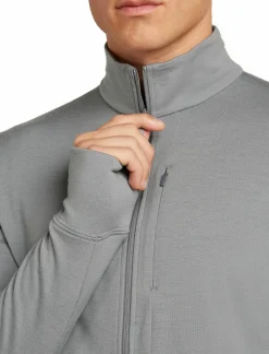 mmtsklep Polary I Bluzy-Bluza Icebreaker Merino 260 Quantum Long Sleeve Zip Jacket Men