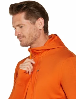 mmtsklep Polary I Bluzy-Bluza Icebreaker Merino 260 Quantum Long Sleeve Zip Hoodie Jacket Men