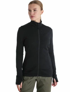 mmtsklep Polary I Bluzy-Bluza Icebreaker Merino 260 Quantum Longsleeve Zip Jacket Women
