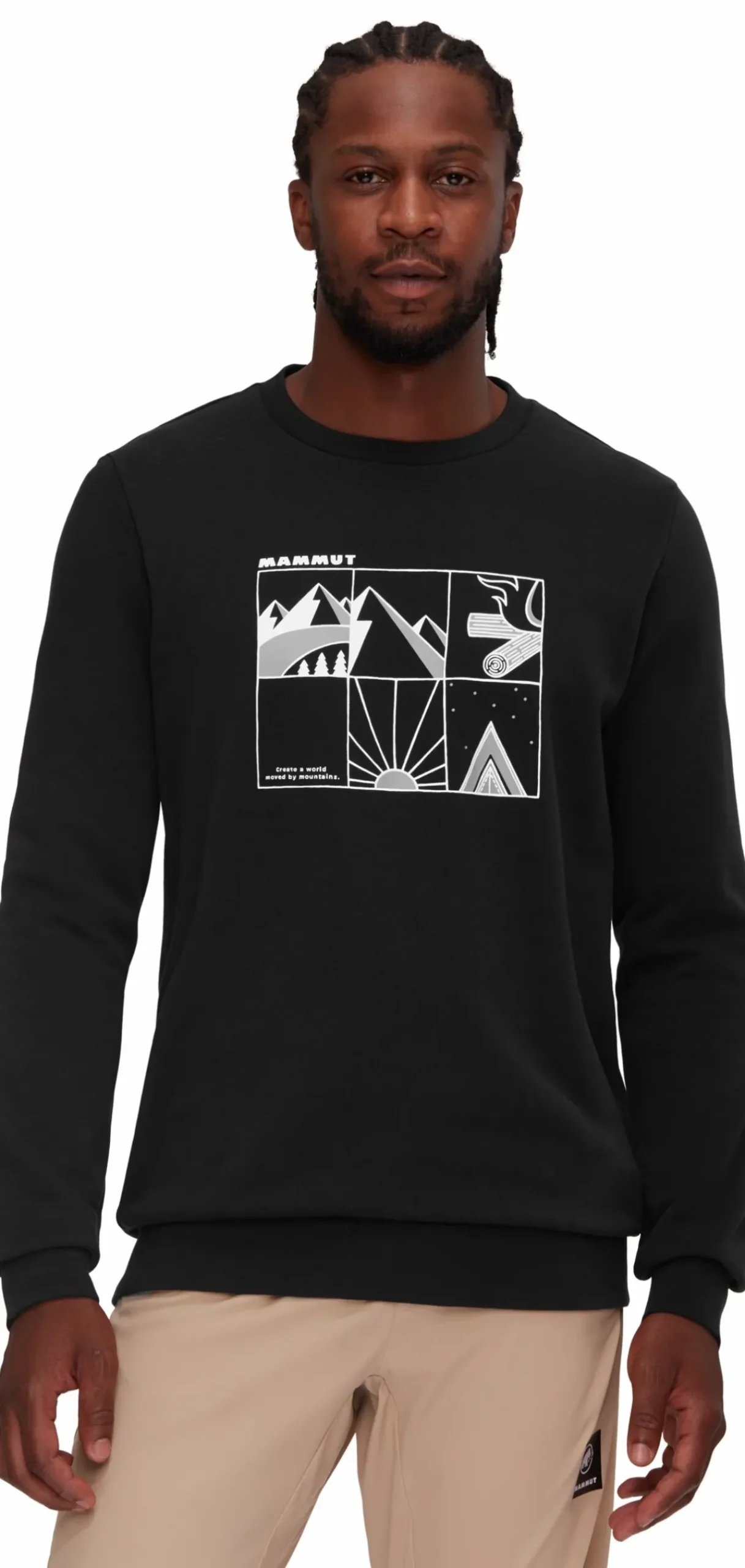 mmtsklep Polary I Bluzy-Bluza Mammut Core ML Crew Neck Men Outdoor