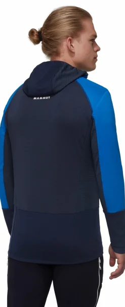 mmtsklep Kurtki I Kamizelki-Bluza Mammut Eiger Speed ML Hybrid Half Zip Hoodie Men