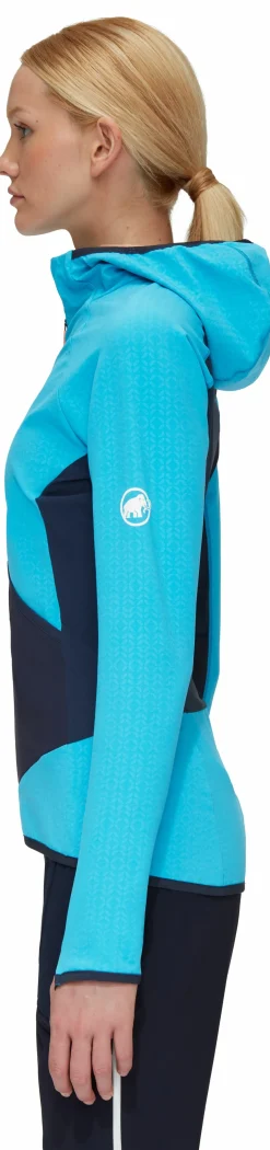 mmtsklep Polary I Bluzy-Bluza Mammut Eiger Speed ML Hybrid Hooded Jacket Women