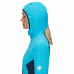 mmtsklep Polary I Bluzy-Bluza Mammut Eiger Speed ML Hybrid Hooded Jacket Women