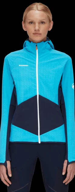 mmtsklep Polary I Bluzy-Bluza Mammut Eiger Speed ML Hybrid Hooded Jacket Women