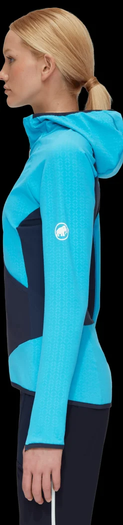 mmtsklep Polary I Bluzy-Bluza Mammut Eiger Speed ML Hybrid Hooded Jacket Women