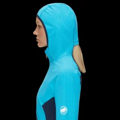 mmtsklep Polary I Bluzy-Bluza Mammut Eiger Speed ML Hybrid Hooded Jacket Women