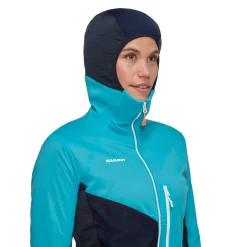 mmtsklep Kurtki I Kamizelki-Bluza Mammut Eiger Speed ML Hybrid Half Zip Hoodie Women
