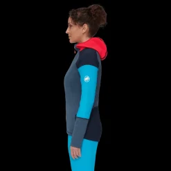 mmtsklep Polary I Bluzy-Bluza Mammut Eiswand Advanced ML Hooded Jacket Women