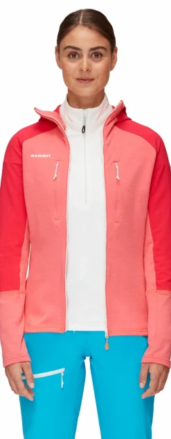 mmtsklep Polary I Bluzy-Bluza Mammut Eiswand Advanced ML Hooded Jacket Women