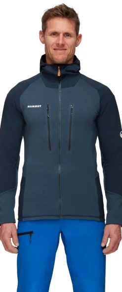 mmtsklep Polary I Bluzy-Bluza Mammut Eiswand Advanced ML Hooded Jacket Men