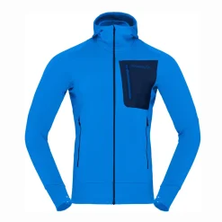 mmtsklep Polary I Bluzy-Bluza Norrona Falketind Power Grid Zip Hood Men