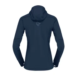 mmtsklep Polary I Bluzy-Bluza Norrona Falketind Power Grid Zip Hood Women
