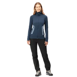 mmtsklep Polary I Bluzy-Bluza Norrona Falketind Power Grid Zip Hood Women