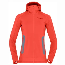 mmtsklep Polary I Bluzy-Bluza Norrona Falketind Power Grid Zip Hood Women
