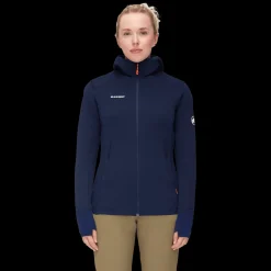 mmtsklep Polary I Bluzy-Bluza polarowa Mammut Taiss Light ML Hooded Jacket Women