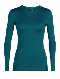 mmtsklep Koszulki I Koszule|Bielizna Termoaktywna-Koszulka Icebreaker Merino 200 Oasis Longsleeve Crew Thermal Top Women