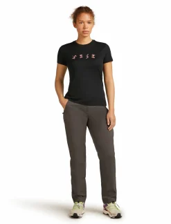 mmtsklep Koszulki I Koszule|Koszulki I Koszule-Koszulka Icebreaker Merino 150 Tech Lite Short Sleeve Snow Day Women