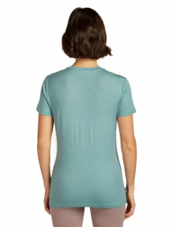 mmtsklep Koszulki I Koszule-Koszulka Icebreaker Merino Tech Lite SS Tee Lake View Women
