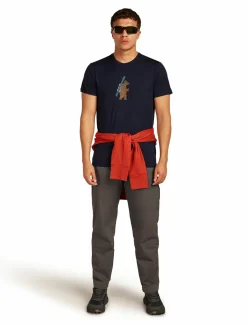 mmtsklep Koszulki I Koszule-Koszulka Icebreaker Merino Tech Lite SS Tee Bear Tour Men