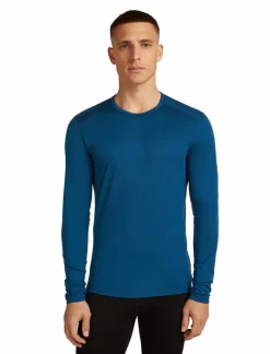 mmtsklep Koszulki I Koszule|Bielizna Termoaktywna-Koszulka Icebreaker Merino 200 Oasis Longsleeve Crew Thermal Top Men