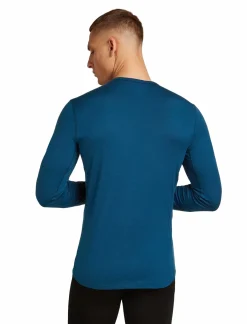 mmtsklep Koszulki I Koszule|Bielizna Termoaktywna-Koszulka Icebreaker Merino 200 Oasis Longsleeve Crew Thermal Top Men