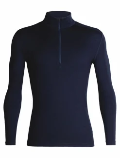 mmtsklep Koszulki I Koszule|Bielizna Termoaktywna-Koszulka Icebreaker Merino 260 Tech Longsleeve Half Zip Thermal Top Men