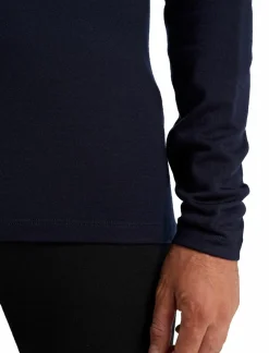 mmtsklep Koszulki I Koszule|Bielizna Termoaktywna-Koszulka Icebreaker Merino 260 Tech Longsleeve Half Zip Thermal Top Men