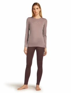 mmtsklep Koszulki I Koszule|Bielizna Termoaktywna-Koszulka Icebreaker Merino 200 Oasis LS Crewe Rainer Ridge Women