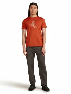 mmtsklep Koszulki I Koszule-Koszulka Icebreaker Merino Tech Lite SS Tee Skiing Yeti Men