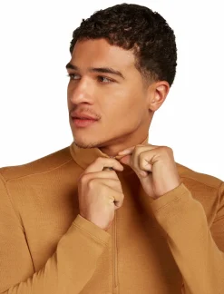 mmtsklep Koszulki I Koszule|Bielizna Termoaktywna-Koszulka Icebreaker Merino 260 Tech Longsleeve Half Zip Thermal Top Men