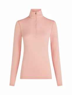 mmtsklep Koszulki I Koszule|Bielizna Termoaktywna-Koszulka Icebreaker Merino 260 Tech Longsleeve Half Zip Thermal Top Women