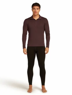 mmtsklep Koszulki I Koszule|Bielizna Termoaktywna-Koszulka Icebreaker Merino 260 Tech Longsleeve Half Zip Thermal Top Men