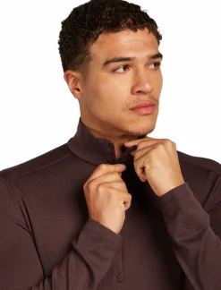 mmtsklep Koszulki I Koszule|Bielizna Termoaktywna-Koszulka Icebreaker Merino 260 Tech Longsleeve Half Zip Thermal Top Men