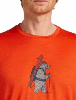 mmtsklep Koszulki I Koszule-Koszulka Icebreaker Merino Tech Lite SS Tee Bear Tour Men