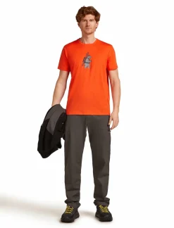 mmtsklep Koszulki I Koszule-Koszulka Icebreaker Merino Tech Lite SS Tee Bear Tour Men