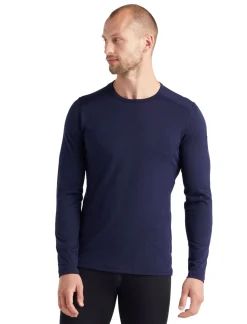 mmtsklep Bielizna Termoaktywna|Koszulki I Koszule-Koszulka Icebreaker Merino 200 Oasis Longsleeve Crew Thermal Top Men