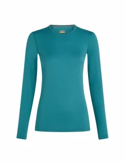mmtsklep Koszulki I Koszule|Bielizna Termoaktywna-Koszulka Icebreaker Merino 200 Oasis Longsleeve Crew Thermal Top Women