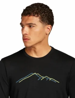 mmtsklep Koszulki I Koszule-Koszulka Icebreaker Merino Tech Lite LS Tee Rainer Ridge Men