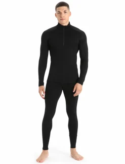 mmtsklep Koszulki I Koszule|Bielizna Termoaktywna-Koszulka Icebreaker Merino 260 Tech Longsleeve Half Zip Thermal Top Men