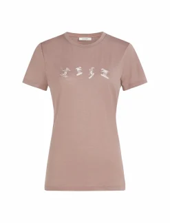 mmtsklep Koszulki I Koszule|Koszulki I Koszule-Koszulka Icebreaker Merino 150 Tech Lite Short Sleeve Snow Day Women