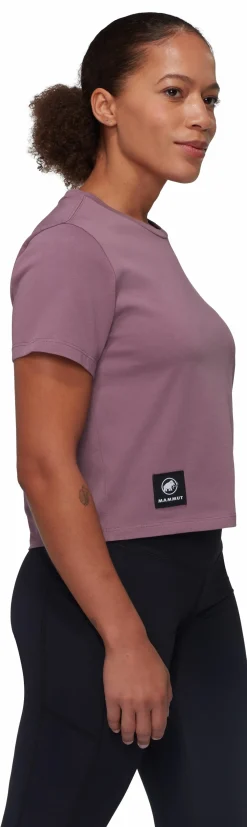 mmtsklep Koszulki I Koszule-Koszulka Mammut Massone T-Shirt Cropped Women Patch