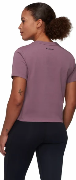 mmtsklep Koszulki I Koszule-Koszulka Mammut Massone T-Shirt Cropped Women Patch
