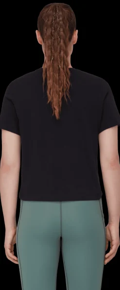 mmtsklep Koszulki I Koszule-Koszulka Mammut Massone T-Shirt Cropped Women Patch