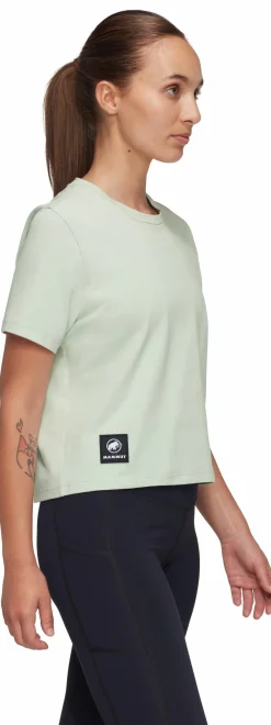mmtsklep Koszulki I Koszule-Koszulka Mammut Massone T-Shirt Cropped Women Patch